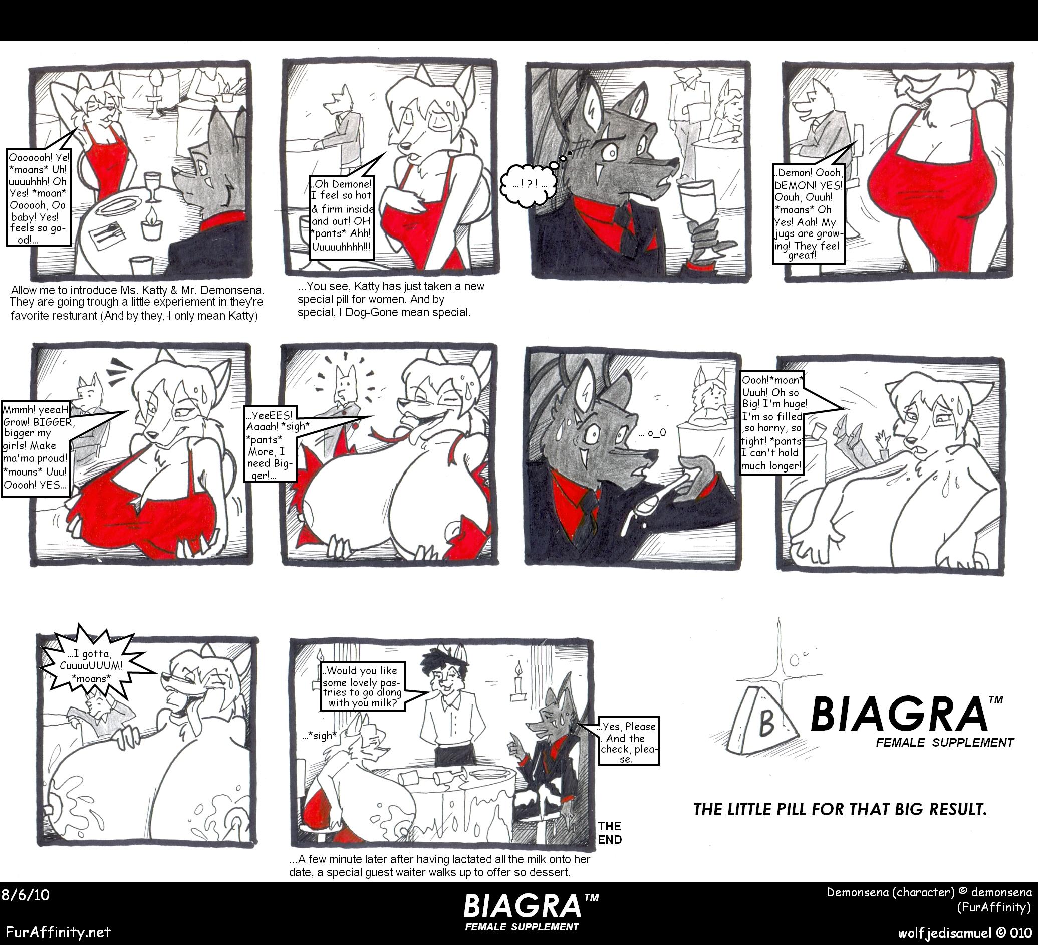 Breast Expansion Comic