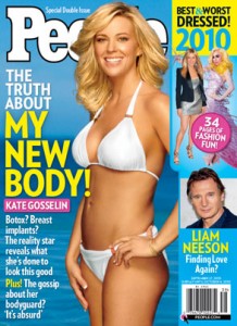 Kate Gosselin bikini People Magazine cover