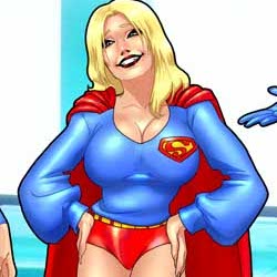 Supergirl has filled out in the bust